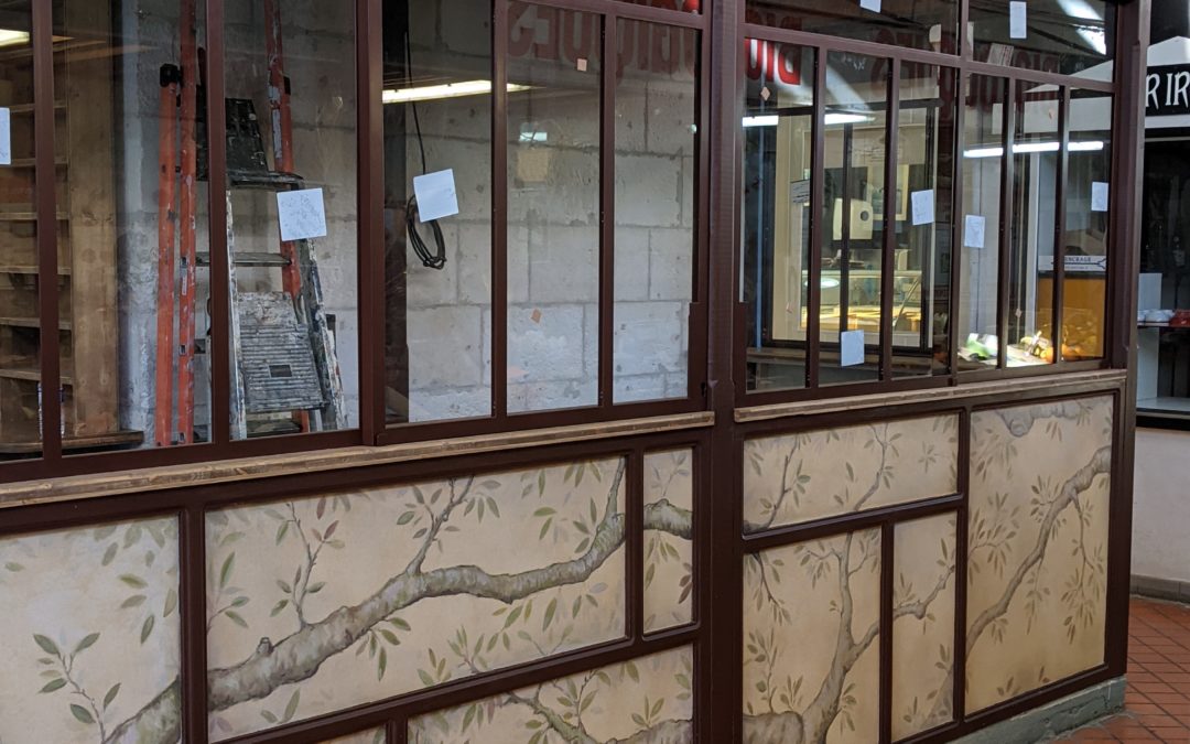 Création d’un banc sur mesure pour le Marché Central de La Rochelle