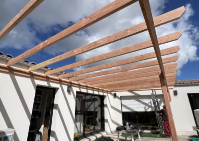 Réalisation de pergolas en bois à Dompierre-sur-Mer