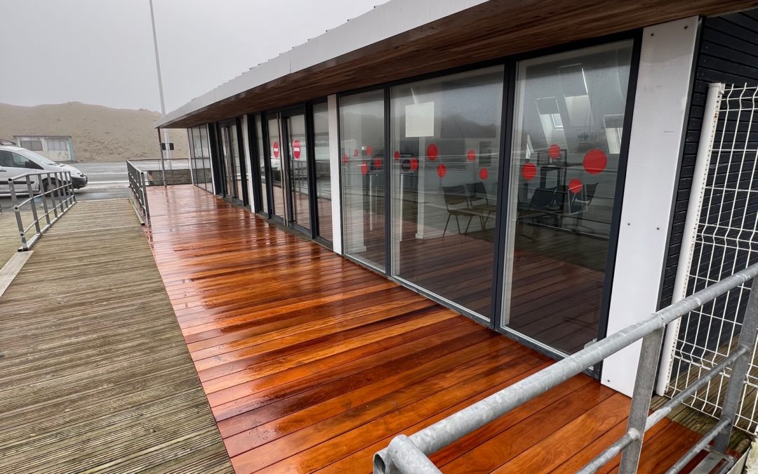 Reprise d’une terrasse bois en cumaru au Port de La Rochelle (Port autonome)